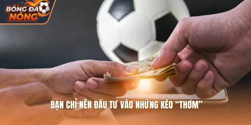 Bạn chỉ nên đầu tư vào những kèo “thơm”