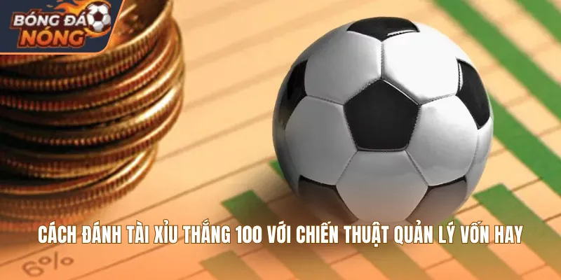 Cách đánh tài xỉu thắng 100 với chiến thuật quản lý vốn hay