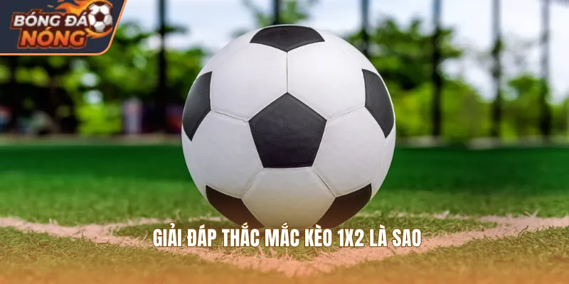 Giải đáp thắc mắc kèo 1x2 là sao