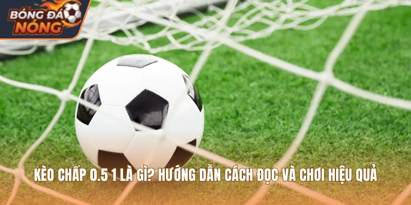 Người mới cần hiểu định nghĩa kèo chấp 0.5 1 là gì