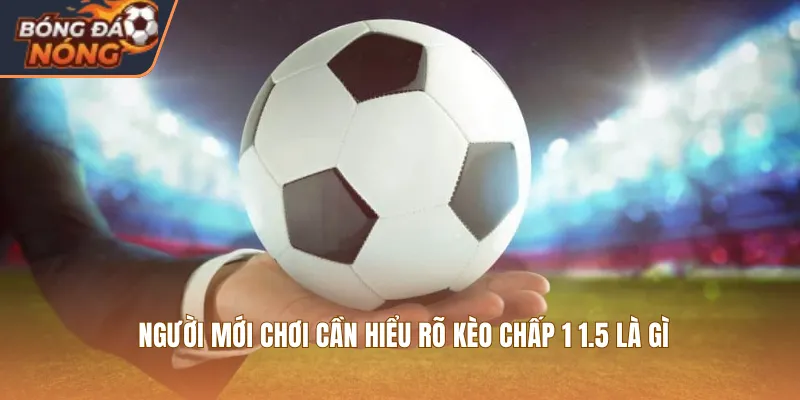 Người mới chơi cần hiểu rõ kèo chấp 1 1.5 là gì